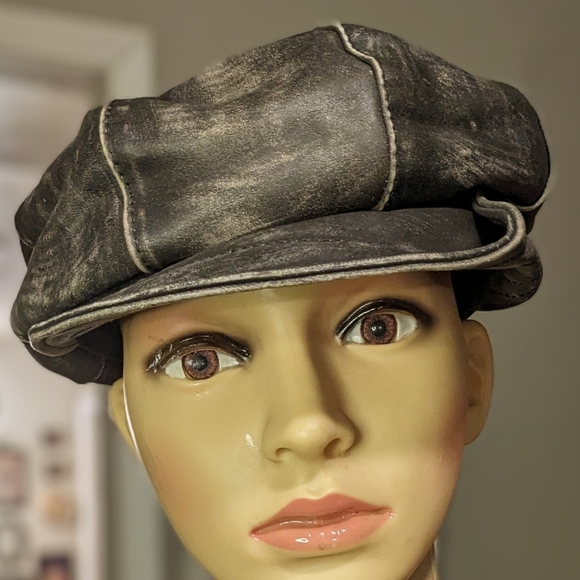 COPY - Wilson's leather newsboy cap unisex - Picture 1 of 5